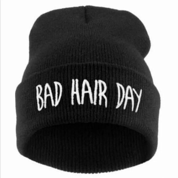 Accessories - NEW ~ BAD HAIR DAY BEANIE HAT